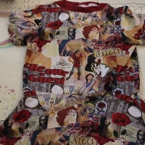 Beauty and the Beast Kids Short Sleeve Tee